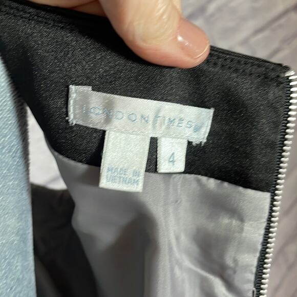 London Times satin midi dress - Picture 5 of 9